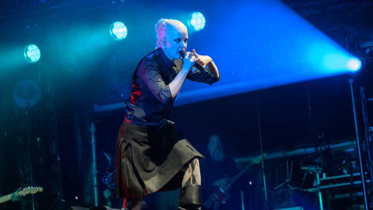 Garbage at The Castle Concerts 2026 in Edinburgh, UK - 11 Jul. Shirley Manson seen performing live on stage at Edinburgh Castle. Edinburgh United Kingdom Copyright: xStuartxWestwoodx xSOPAxImagesx SWESTWOOD18