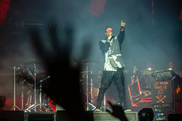 Pohoda festival day 4 in Trencin, Slovakia - 11 Jul 2026 Maxim aka Maxim Reality from The Prodigy performs live on the stage during last day of the Pohoda Festival 2026 at Airport Trencin. Pohoda festival the biggest open-air summer music festival in Slovakia, celebrates 30th anniversary. Trencin Slovakia Copyright: xTomasxTkacikx xSOPAxImagesx 20260711-Pohoda-day4-17