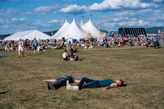 Pohoda festival day 4 in Trencin, Slovakia - 11 Jul 2026 Participants attend at Pohoda Festival 2026 at Airport Trencin. Pohoda festival the biggest open-air summer music festival in Slovakia, celebrates 30th anniversary. Trencin Slovakia Copyright: xTomasxTkacikx xSOPAxImagesx 20260711-Pohoda-day4-1