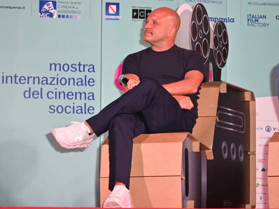 Peppe Iodice invited to the 2026 Social Film Festival in Vico Equense, Italy - 11 Jul. Peppe Iodice attends at the 2026 Social Film Festival in Vico Equense. Vico Equense Italy Copyright: xAntoninoxD’Espositox xSOPAxImagesx DSC_7705