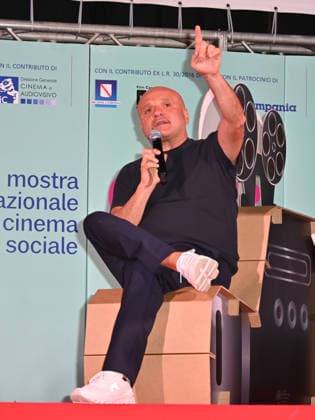 Peppe Iodice invited to the 2026 Social Film Festival in Vico Equense, Italy - 11 Jul. Peppe Iodice attends at the 2026 Social Film Festival in Vico Equense. Vico Equense Italy Copyright: xAntoninoxD’Espositox xSOPAxImagesx DSC_7711