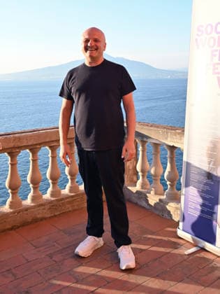 Peppe Iodice invited to the 2026 Social Film Festival in Vico Equense, Italy - 11 Jul. Peppe Iodice attends at the 2026 Social Film Festival in Vico Equense. Vico Equense Italy Copyright: xAntoninoxD’Espositox xSOPAxImagesx DSC_7179