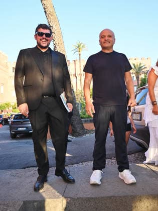 Peppe Iodice invited to the 2026 Social Film Festival in Vico Equense, Italy - 11 Jul. Peppe Iodice and Giuseppe Alessio Nuzzo attend at the 2026 Social Film Festival in Vico Equense. Vico Equense Italy Copyright: xAntoninoxD’Espositox xSOPAxImagesx DSC_7141