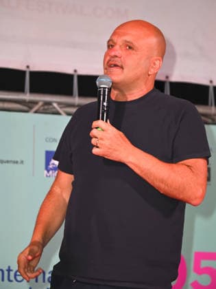 Peppe Iodice invited to the 2026 Social Film Festival in Vico Equense, Italy - 11 Jul. Peppe Iodice attends at the 2026 Social Film Festival in Vico Equense. Vico Equense Italy Copyright: xAntoninoxD’Espositox xSOPAxImagesx DSC_7791