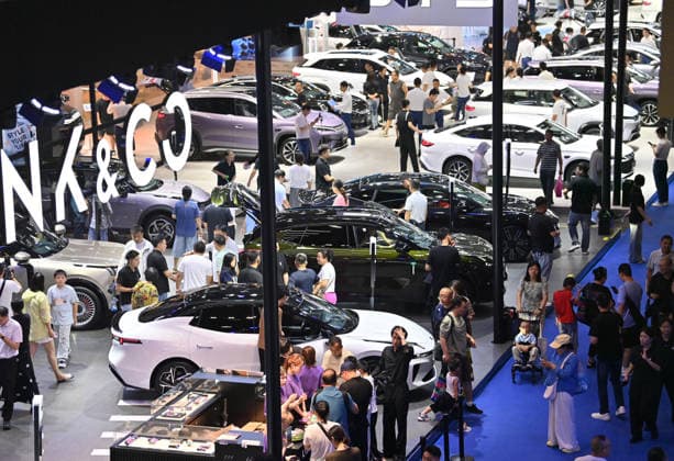 CHANGCHUN, CHINA - JULY 11: People visit the 23rd Changchun International Automobile Expo on July 11, 2026 in Changchun, Jilin Province of China. The exhibition drew participation from 53 Chinese and foreign automobile manufacturers, with over a thousand vehicles on display.  Copyright: xChinaxNewsxServicex 111653661033