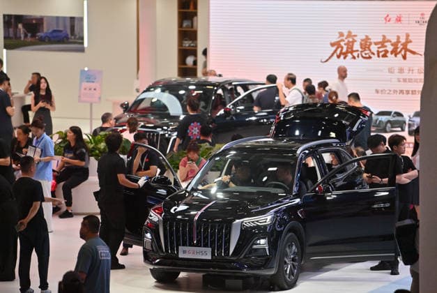 CHANGCHUN, CHINA - JULY 11: People visit the 23rd Changchun International Automobile Expo on July 11, 2026 in Changchun, Jilin Province of China. The exhibition drew participation from 53 Chinese and foreign automobile manufacturers, with over a thousand vehicles on display.  Copyright: xChinaxNewsxServicex 111653661048