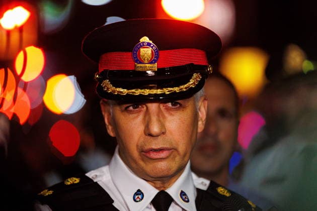 July 11, 2026, Toronto, On, Canada: Toronto Police Deputy Chief Frank Barredo addresses the media after a shooting at the Salsa on St. Clair event in Toronto, on Saturday, July 11, 2026. Toronto Canada  - ZUMAc35_ 20260711_zaf_c35_066 Copyright: xKeitoxNewmanx