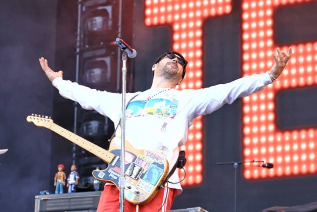 11.07.2026, Beatsteaks, Sänger Armin Teutoburg-Weiss, im Konzert live im Olympiastadion, Berlin, Musik, Berlin *** July 11, 2026, Beatsteaks, singer Armin Teutoburg Weiss, live in concert at the Olympic Stadium, Berlin, music, Berlin