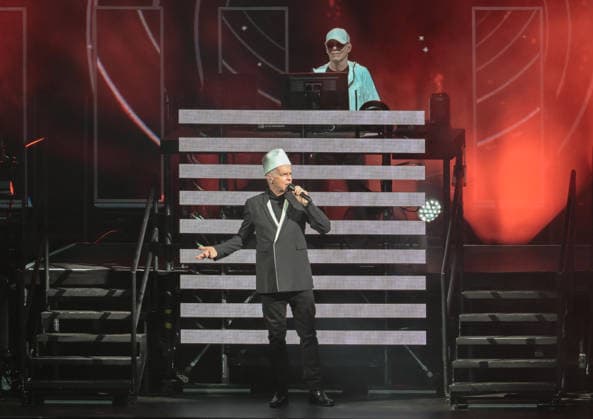 Berlin Entertaiment, Pet Shop Boys Dreamworld The Greatest Hits Live Tour 11.07.2026, Entertainment, v.l. Pet Shop Boys Dreamworld The Greatest Hits Live v.l. Die Pet Shop Boys treten im Rahmen ihrer Dreamworld The Greatest Hits Live-Tour 2026 in der Waldbühne Berlin auf. *** Berlin Entertainment, Pet Shop Boys: Dreamworld—The Greatest Hits Live Tour, July 11, 2026, Entertainment, v l Pet Shop Boys: Dreamworld—The Greatest Hits Live v l The Pet Shop Boys will perform at the Waldbühne Berlin as part of their 2026 Dreamworld—The Greatest Hits Live Tour Copyright: xLakomskix Eibner-Pressefotox EP_dli