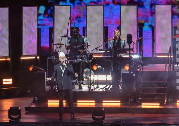 Berlin Entertaiment, Pet Shop Boys Dreamworld The Greatest Hits Live Tour 11.07.2026, Entertainment, v.l. Pet Shop Boys Dreamworld The Greatest Hits Live v.l. Die Pet Shop Boys treten im Rahmen ihrer Dreamworld The Greatest Hits Live-Tour 2026 in der Waldbühne Berlin auf. *** Berlin Entertainment, Pet Shop Boys: Dreamworld—The Greatest Hits Live Tour, July 11, 2026, Entertainment, v l Pet Shop Boys: Dreamworld—The Greatest Hits Live v l The Pet Shop Boys will perform at the Waldbühne Berlin as part of their 2026 Dreamworld—The Greatest Hits Live Tour Copyright: xLakomskix Eibner-Pressefotox EP_dli