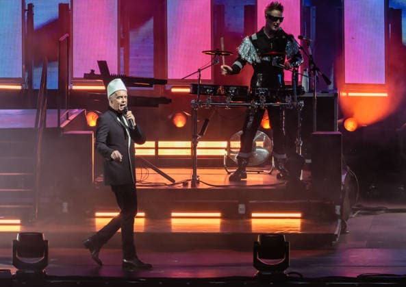 Berlin Entertaiment, Pet Shop Boys Dreamworld The Greatest Hits Live Tour 11.07.2026, Entertainment, v.l. Pet Shop Boys Dreamworld The Greatest Hits Live v.l. Die Pet Shop Boys treten im Rahmen ihrer Dreamworld The Greatest Hits Live-Tour 2026 in der Waldbühne Berlin auf. *** Berlin Entertainment, Pet Shop Boys: Dreamworld—The Greatest Hits Live Tour, July 11, 2026, Entertainment, v l Pet Shop Boys: Dreamworld—The Greatest Hits Live v l The Pet Shop Boys will perform at the Waldbühne Berlin as part of their 2026 Dreamworld—The Greatest Hits Live Tour Copyright: xLakomskix Eibner-Pressefotox EP_dli