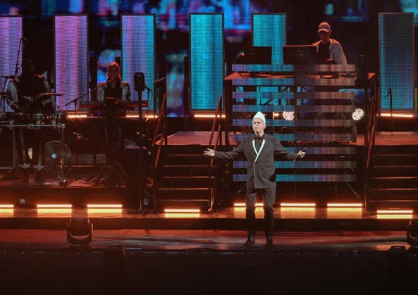Berlin Entertaiment, Pet Shop Boys Dreamworld The Greatest Hits Live Tour 11.07.2026, Entertainment, v.l. Pet Shop Boys Dreamworld The Greatest Hits Live v.l. Die Pet Shop Boys treten im Rahmen ihrer Dreamworld The Greatest Hits Live-Tour 2026 in der Waldbühne Berlin auf. *** Berlin Entertainment, Pet Shop Boys: Dreamworld—The Greatest Hits Live Tour, July 11, 2026, Entertainment, v l Pet Shop Boys: Dreamworld—The Greatest Hits Live v l The Pet Shop Boys will perform at the Waldbühne Berlin as part of their 2026 Dreamworld—The Greatest Hits Live Tour Copyright: xLakomskix Eibner-Pressefotox EP_dli