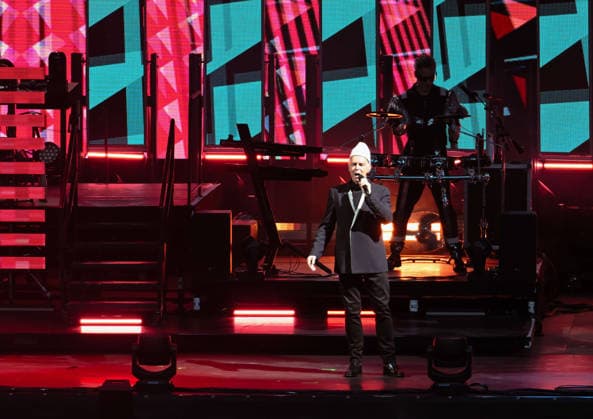 Berlin Entertaiment, Pet Shop Boys Dreamworld The Greatest Hits Live Tour 11.07.2026, Entertainment, v.l. Pet Shop Boys Dreamworld The Greatest Hits Live v.l. Die Pet Shop Boys treten im Rahmen ihrer Dreamworld The Greatest Hits Live-Tour 2026 in der Waldbühne Berlin auf. *** Berlin Entertainment, Pet Shop Boys: Dreamworld—The Greatest Hits Live Tour, July 11, 2026, Entertainment, v l Pet Shop Boys: Dreamworld—The Greatest Hits Live v l The Pet Shop Boys will perform at the Waldbühne Berlin as part of their 2026 Dreamworld—The Greatest Hits Live Tour Copyright: xLakomskix Eibner-Pressefotox EP_dli