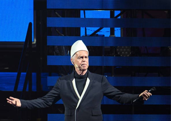 11.07.2026, xlakx, Entertainment, Pet Shop Boys Dreamworld The Greatest Hits Live v.l. Die Pet Shop Boys (Neil Tennant) treten im Rahmen ihrer Dreamworld The Greatest Hits Live-Tour 2026 in der Waldbühne Berlin auf. Berlin *** July 11, 2026, xlakx, Entertainment, Pet Shop Boys: Dreamworld—The Greatest Hits Live—The Pet Shop Boys, featuring Neil Tennant, will perform at the Waldbühne Berlin as part of their 2026 Dreamworld—The Greatest Hits Live Tour. Berlin Daniel Lakomski