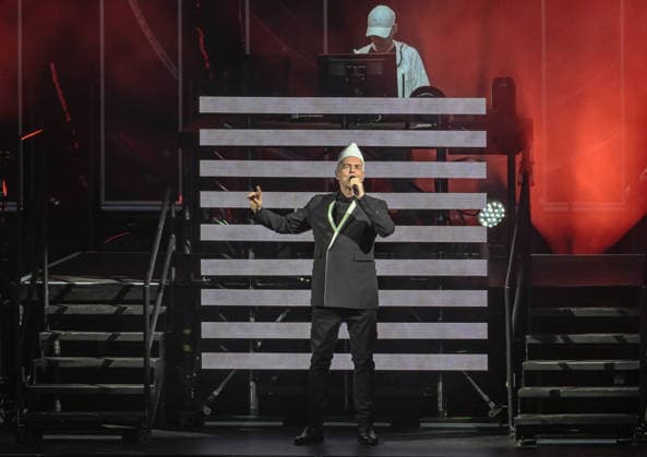 11.07.2026, xlakx, Entertainment, Pet Shop Boys Dreamworld The Greatest Hits Live v.l. Die Pet Shop Boys (Neil Tennant, Chris Lowe) treten im Rahmen ihrer Dreamworld The Greatest Hits Live-Tour 2026 in der Waldbühne Berlin auf. Berlin *** July 11, 2026, xlakx, Entertainment, Pet Shop Boys: Dreamworld—The Greatest Hits Live—The Pet Shop Boys, Neil Tennant and Chris Lowe, will perform at the Waldbühne in Berlin as part of their 2026 Dreamworld—The Greatest Hits Live Tour Berlin Daniel Lakomski