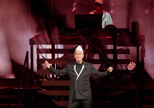 11.07.2026, xlakx, Entertainment, Pet Shop Boys Dreamworld The Greatest Hits Live v.l. Die Pet Shop Boys (Neil Tennant, Chris Lowe) treten im Rahmen ihrer Dreamworld The Greatest Hits Live-Tour 2026 in der Waldbühne Berlin auf. Berlin *** July 11, 2026, xlakx, Entertainment, Pet Shop Boys: Dreamworld—The Greatest Hits Live—The Pet Shop Boys, Neil Tennant and Chris Lowe, will perform at the Waldbühne in Berlin as part of their 2026 Dreamworld—The Greatest Hits Live Tour Berlin Daniel Lakomski