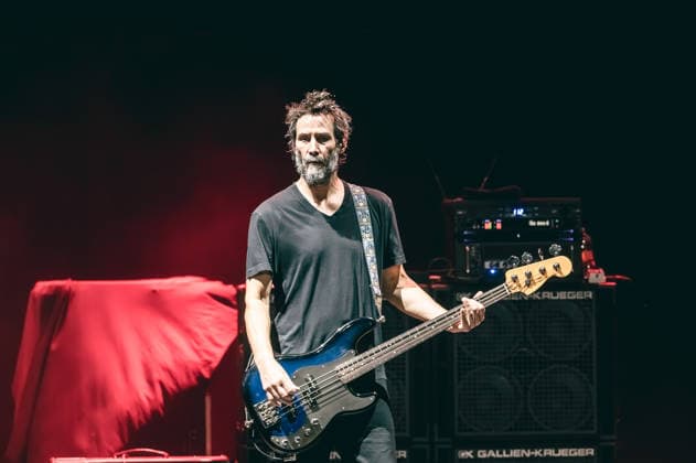Music Concert - Dogstar - All In Now Tour 2026 Keanu Reeves play the bass during Dogstar - All In Now Tour 2026, Music Concert in Rome, Italy, July 11 2026 Rome Auditorium Parco della Musica Ennio Morricone Roma Italy Copyright: xTommasoxNotarangelox xLiveMediax LPM_2562582