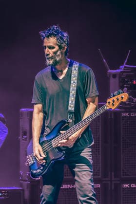 Music Concert - Dogstar - All In Now Tour 2026 Keanu Reeves play the bass during Dogstar - All In Now Tour 2026, Music Concert in Rome, Italy, July 11 2026 Rome Auditorium Parco della Musica Ennio Morricone Roma Italy Copyright: xTommasoxNotarangelox xLiveMediax LPM_2562583