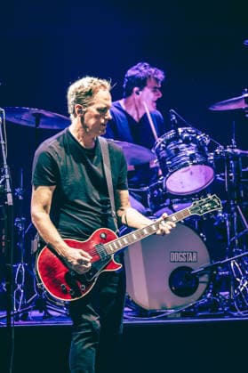 Music Concert - Dogstar - All In Now Tour 2026 Bret Domrose play the guita during Dogstar - All In Now Tour 2026, Music Concert in Rome, Italy, July 11 2026 Rome Auditorium Parco della Musica Ennio Morricone Roma Italy Copyright: xTommasoxNotarangelox xLiveMediax LPM_2562586
