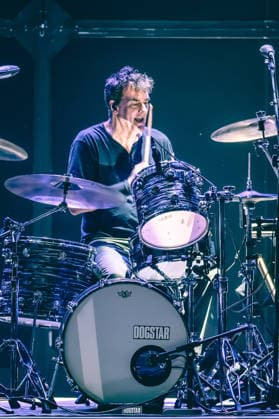 Music Concert - Dogstar - All In Now Tour 2026 Robert Mailhouse play the drums during Dogstar - All In Now Tour 2026, Music Concert in Rome, Italy, July 11 2026 Rome Auditorium Parco della Musica Ennio Morricone Roma Italy Copyright: xTommasoxNotarangelox xLiveMediax LPM_2562590