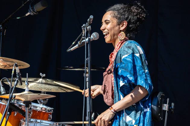 Zaynab Wilson live at Copenhagen Jazz Festival 2026 Copenhagen, Denmark. 11th, July 2026. The Canadian singer, composer and multi-instrumentalist Zaynab Wilson performs a live concert at Den Rode Plads as part of Copenhagen Jazz Festival 2026 in Copenhagen. Denmark, Copenhagen, Den Rode Plads  Copyright: xGonzalesxPhoto ErlingxBrodersenx
