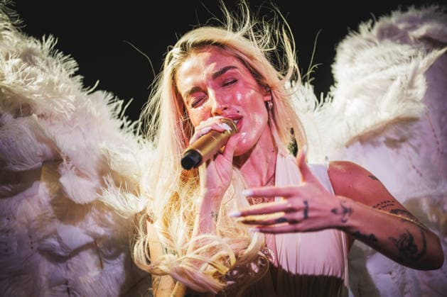 Elena Rose live in Copenhagen, Denmark Copenhagen, Denmark. 11th, July 2026. The Venezuelan-American singer and songwriter Elena Rose performs a live concert at Pumpehuset in Copenhagen. Denmark, Copenhagen  Copyright: xGonzalesxPhoto ChristianxHjorthx