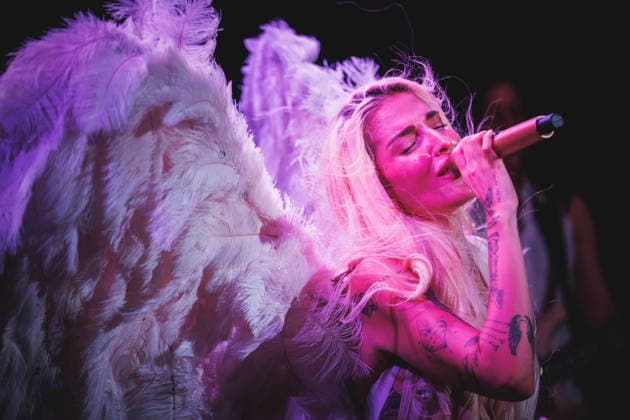 Elena Rose live in Copenhagen, Denmark Copenhagen, Denmark. 11th, July 2026. The Venezuelan-American singer and songwriter Elena Rose performs a live concert at Pumpehuset in Copenhagen. Denmark, Copenhagen  Copyright: xGonzalesxPhoto ChristianxHjorthx