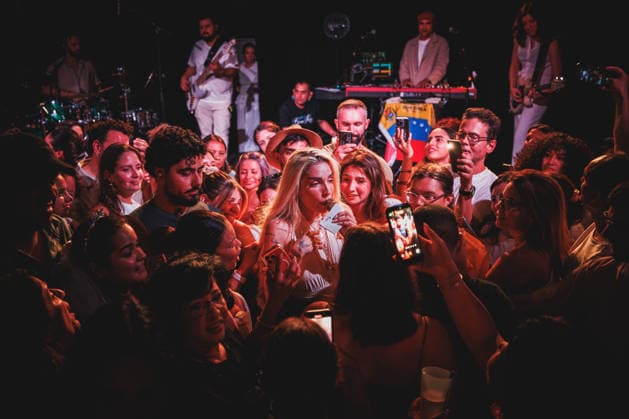 Elena Rose live in Copenhagen, Denmark Copenhagen, Denmark. 11th, July 2026. The Venezuelan-American singer and songwriter Elena Rose performs a live concert at Pumpehuset in Copenhagen. Denmark, Copenhagen  Copyright: xGonzalesxPhoto ChristianxHjorthx
