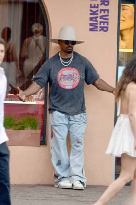 Jamie Foxx Out and About in Saint Tropez - France American actor and comedian Jamie Foxx seen out and about in Saint Tropez, France, on July 11, 2026. Photo by ABACAPRESS.COM Saint Tropez France  Copyright: xABACAx