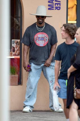 Jamie Foxx Out and About in Saint Tropez - France American actor and comedian Jamie Foxx seen out and about in Saint Tropez, France, on July 11, 2026. Photo by ABACAPRESS.COM Saint Tropez France  Copyright: xABACAx