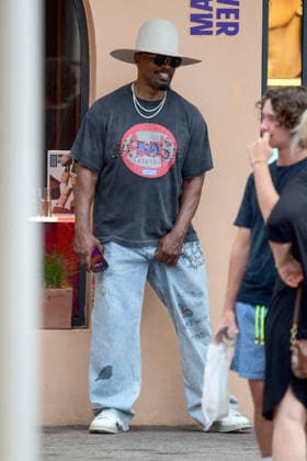 Jamie Foxx Out and About in Saint Tropez - France American actor and comedian Jamie Foxx seen out and about in Saint Tropez, France, on July 11, 2026. Photo by ABACAPRESS.COM Saint Tropez France  Copyright: xABACAx