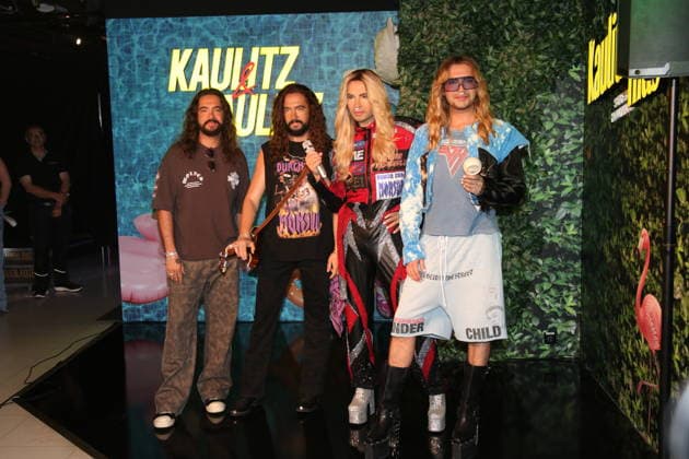 Tom Kaulitz und Bill Kaulitz bei der Präsentation ihrer Wachsfiguren im Madame Tussauds. Berlin, 12.07.2026 *** Tom Kaulitz and Bill Kaulitz at the unveiling of their wax figures at Madame Tussauds Berlin, July 12, 2026 Copyright: xAgenturxMatthiasxWehnertx xM.xGränzdörferx