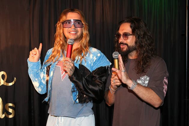 Bill und Tom Kaulitz bei der Präsentation ihrer Wachsfiguren im Madame Tussauds Berlin Berlin, 12.7..2026 Bill und Tom Kaulitz bei der Präsentation ihrer Wachsfiguren im Madame Tussauds Berlin Berlin Deutschland *** Bill and Tom Kaulitz at the unveiling of their wax figures at Madame Tussauds Berlin, Berlin, July 12, 2026 Bill and Tom Kaulitz at the unveiling of their wax figures at Madame Tussauds Berlin, Berlin, Germany Copyright: xMatthiasxGränzdörferx