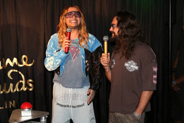 Bill und Tom Kaulitz bei der Präsentation ihrer Wachsfiguren im Madame Tussauds Berlin Berlin, 12.7..2026 Bill und Tom Kaulitz bei der Präsentation ihrer Wachsfiguren im Madame Tussauds Berlin Berlin Deutschland *** Bill and Tom Kaulitz at the unveiling of their wax figures at Madame Tussauds Berlin, Berlin, July 12, 2026 Bill and Tom Kaulitz at the unveiling of their wax figures at Madame Tussauds Berlin, Berlin, Germany Copyright: xMatthiasxGränzdörferx