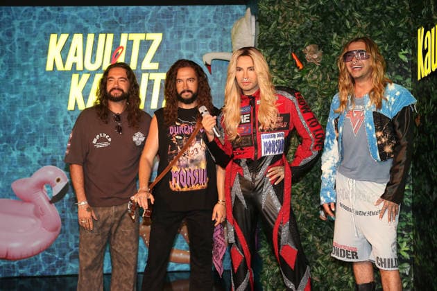 Bill und Tom Kaulitz bei der Präsentation ihrer Wachsfiguren im Madame Tussauds Berlin Berlin, 12.7..2026 Bill und Tom Kaulitz bei der Präsentation ihrer Wachsfiguren im Madame Tussauds Berlin Berlin Deutschland *** Bill and Tom Kaulitz at the unveiling of their wax figures at Madame Tussauds Berlin, Berlin, July 12, 2026 Bill and Tom Kaulitz at the unveiling of their wax figures at Madame Tussauds Berlin, Berlin, Germany Copyright: xMatthiasxGränzdörferx