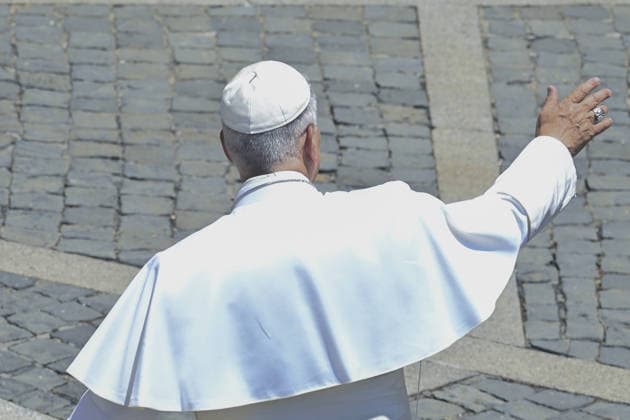 Pope Leo XIV celebrates the Angelus in Castel Gandolfo CASTEL GANDOLFO, ITALY, JULY 12: Pope Leo XIV waves to the faithful after celebrating the Angelus noon prayer at his summer residence in Castel Gandolfo, near Rome, Italy, on July 12, 2026. Isabella Bonotto Anadolu Castel Gandolfo Italy. Editorial use only. Please get in touch for any other usage.  Copyright: x2026xAnadoluxIsabellaxBonottox