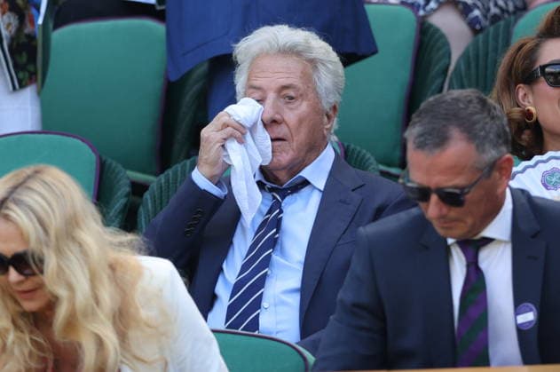 . 12 07 2026. London, United Kingdom. Celebrities including Lady Gabriella Windsor , Raye and Dustin Hoffman in the Royal Box on the last day of the Wimbledon Tennis Championships in London.  xStephenxLockx xi-Imagesx IIM-26902-0019