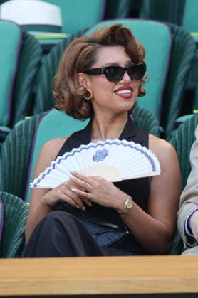 . 12 07 2026. London, United Kingdom. Celebrities including Lady Gabriella Windsor , Raye and Dustin Hoffman in the Royal Box on the last day of the Wimbledon Tennis Championships in London.  xStephenxLockx xi-Imagesx IIM-26902-0022