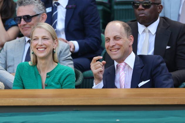 . 12 07 2026. London, United Kingdom. Celebrities including Lady Gabriella Windsor , Raye and Dustin Hoffman in the Royal Box on the last day of the Wimbledon Tennis Championships in London.  xStephenxLockx xi-Imagesx IIM-26902-0027