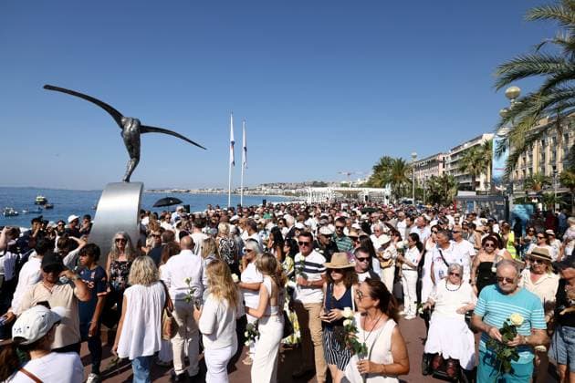 SILENT MARCH JULY 14, NICE PHOTOPQR NICE MATIN Sébastien Botella Nice July 12, 2026 Silent march for the victims of the July 14 attacks on the Promenade des Anglais in Nice, on July 12, 2026 Nice, France, July 12, 2026—10 years after the Nice attack. A silent march for the victims: 86 dead and hundreds injured in the July 14 attacks on the Promenade des Anglais in Nice, July 12, 2026, Nice, France  Copyright: xPHOTOPQR NICExMATIN MAXPPPxsébastienxBotellax 20260712NIM1961 20260712NIM1961