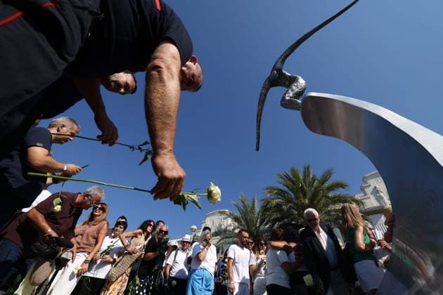 SILENT MARCH JULY 14, NICE PHOTOPQR NICE MATIN Sébastien Botella Nice July 12, 2026 Silent march for the victims of the July 14 attacks on the Promenade des Anglais in Nice, July 12, 2026 Nice, France, July 12, 2026—10 years after the Nice attack. A silent march for the victims—86 dead, hundreds injured—of the July 14 attacks on the Promenade des Anglais in Nice, July 12, 2026, Nice, France  Copyright: xPHOTOPQR NICExMATIN MAXPPPxsébastienxBotellax 20260712NIM1970 20260712NIM1970