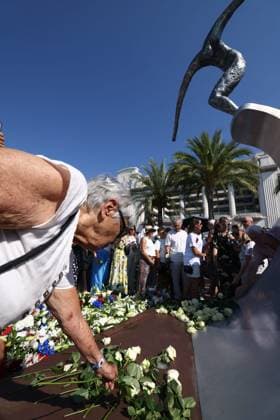 SILENT MARCH JULY 14, NICE PHOTOPQR NICE MATIN Sébastien Botella Nice July 12, 2026 Silent march for the victims of the July 14 attacks on the Promenade des Anglais in Nice, July 12, 2026 Nice, France, July 12, 2026—10 years after the Nice attack. A silent march for the victims—86 dead, hundreds injured—of the July 14 attacks on the Promenade des Anglais in Nice, July 12, 2026, Nice, France  Copyright: xPHOTOPQR NICExMATIN MAXPPPxsébastienxBotellax 20260712NIM1973 20260712NIM1973