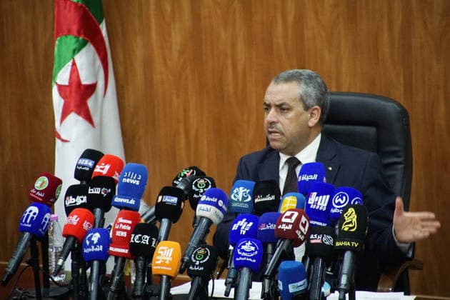 Minister of Education for the 2026 Baccalaureate Mohamed Seghir Saadaoui, Algerian Minister of Education, holds a press conference at the Ministry of Education headquarters in Algiers, Algeria, on July 12, 2026, to announce the results of the 2026 high school graduation exam. Photo by Karim Djaoui, APP, Algiers, Algeria Copyright: xAlgÃ riexPressexPhotosxAPPxKarimxdjaouix xAPPx DSC07487.jpeg