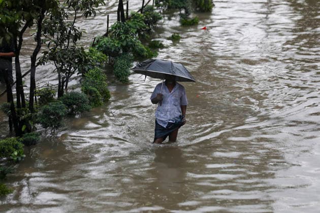 July 12, 2026, Dhaka, Dhaka, Bangladesh: Continuous rainfall submerged many roads in Dhaka under severe waterlogging on July 12, 2026. With rain continuing across the country, authorities warned that the situation could deteriorate further. The persistent downpours have also triggered flooding in several regions of Bangladesh. According to the latest reports, at least 51 people have died as a result of the floods. Dhaka Bangladesh  - ZUMAj163 20260712_zip_j163_002 Copyright: xAbuxSufianxJewelx