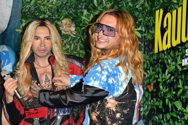 Bill und Tom Kaulitz bei Madame Tussauds - Berlin Bill und Tom Kaulitz bei der offiziellen Enthüllung der neuen Wachsfiguren von Bill und Tom Kaulitz bei Madame Tussauds in Berlin am 12.07.2026 *** Bill and Tom Kaulitz at Madame Tussauds Berlin Bill and Tom Kaulitz at the official unveiling of the new wax figures of Bill and Tom Kaulitz at Madame Tussauds in Berlin on July 12, 2026 Copyright: xEventpressxBerndtx