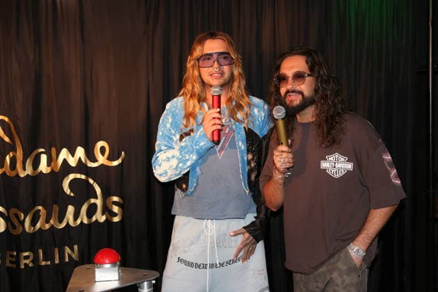Bill Kaulitz und Tom Kaulitz bei der Präsentation ihrer Wachsfiguren im Madame Tussauds. Berlin, 12.07.2026 *** Bill Kaulitz and Tom Kaulitz at the unveiling of their wax figures at Madame Tussauds Berlin, July 12, 2026 Copyright: xAgenturxMatthiasxWehnertx xM.xGränzdörferx