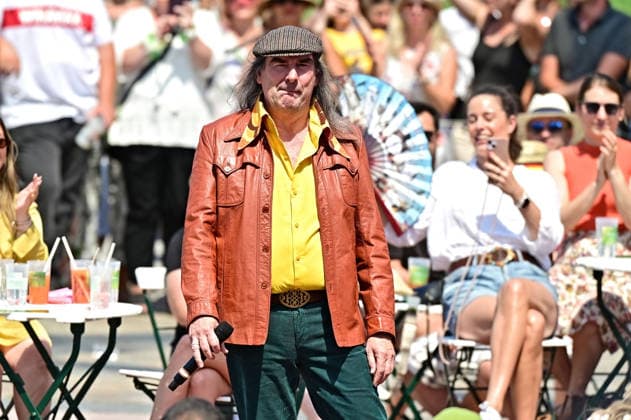 ZDF - Fernsehgarten. Sänger Guildo Horn ( Horst Heinz Köhler ) während der ZDF - Unterhaltungsshow Fernsehgarten am 12.07.2026 in Mainz. 20260712MWI134338 *** ZDF Fernsehgarten singer Guildo Horn and Horst Heinz Köhler during the ZDF entertainment show Fernsehgarten on July 12, 2026, in Mainz 20260712MWI134338