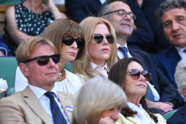 Wimbledon 2026 - Celebrities in The Stands Actress Nicole Kidman at the 2026 Wimbledon Championships at the AELTC in London, GREAT BRITAIN, on July 12, 2026. Photo by Corinne Dubreuil ABACAPRESS.COM London United Kingdom  Copyright: xDubreuilxCorinne ABACAx