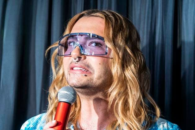 ABB WACHSKAULITZ- Bill Kaulitz praesentiert seinen Dobelgaenger aus Wachs bei dem Event Release der Wachsfiguren von Bill und Tom Kaulitz im Madame Tussauds in Berlin am 12.07.2026 Berlin Deutschland *** ABB WACHSKAULITZ Bill Kaulitz presents his wax double at the unveiling of the wax figures of Bill and Tom Kaulitz at Madame Tussauds in Berlin on July 12, 2026, Berlin, Germany