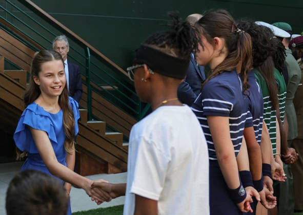 The Prince and Princess of Wales Attend the Gentleman™s Singles Final 12 07 2026. Wimbledon, UK. Princess Charlotte during the Gentlemen s Singles Final of The Championships, Wimbledon., Credit:Andrew Parsons Kensington Palace B66 Avalon United Kingdom, England, Wimbledon  Copyright: xAndrewxParsonsx xKensingtonxPalacex xB66x xAvalonx 1116182893